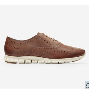 Cole Haan | ZERØGRAND Wingtip Oxfords Woodbury Leather
